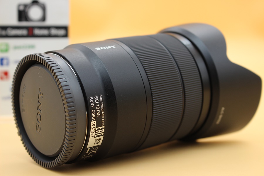 ขาย Lens Sony E-mount 18-135mm F3.5-5.6 oss สภาพสวยใหม่ ประกันศูนย์ถึง 20-01-64 ไร้ฝ้า รา ตัวหนังสือคมชัด ผิวยังสาก ใช้งานน้อยมาก พร้อมFilter  อุปกรณ์และรา